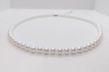 Perlový náhrdelník bílá perleť